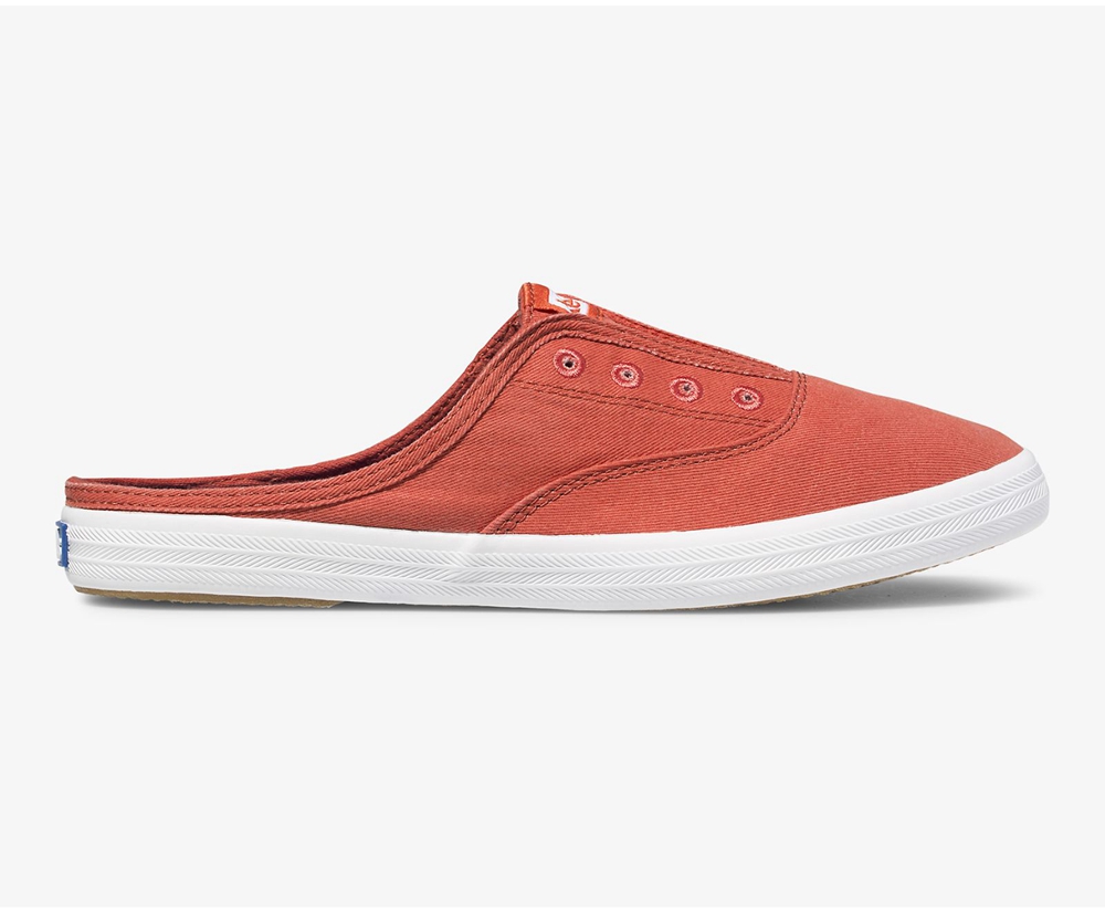 Keds Mules Red - Moxie Washable - Womens GKZYQS-251